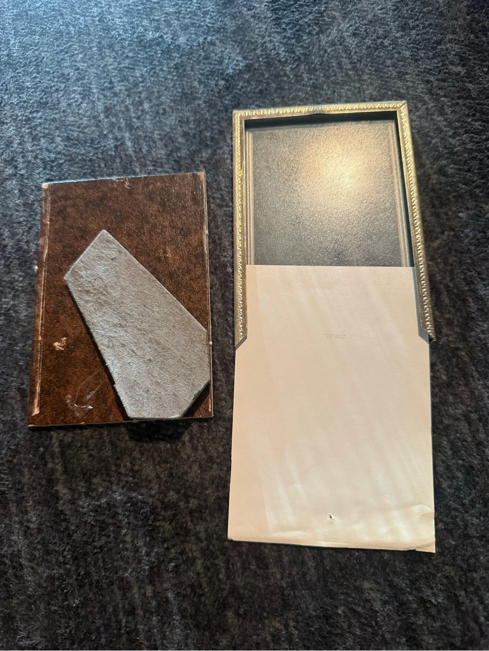 Bronze Decorative Beaded 3½ x 5 Picture Frame
